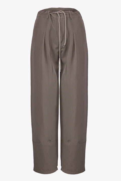 FLOWING TROUSERS WITH COTTON