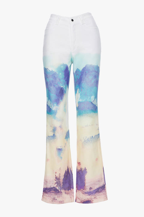 PANTS WITH PAINTING