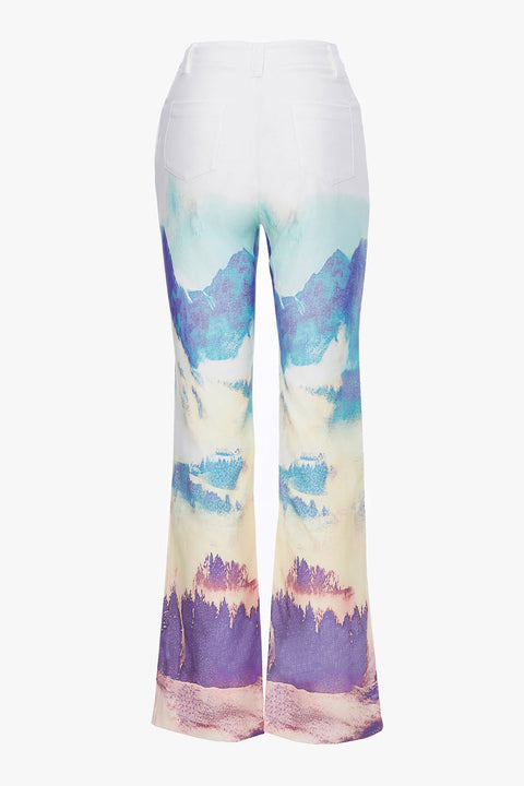 PANTS WITH PAINTING