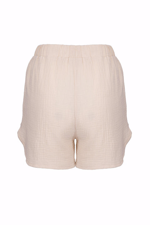 SHORTS WITH EMBOSSED TEXTURE
